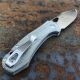 GiantMouse ACE Atelier Green Canvas Micarta Satin Elmax Folding Knife